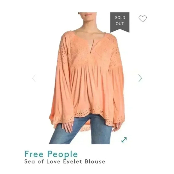 Free People Blouse (Top) - Picture 1 of 2